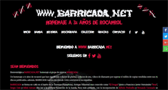 Desktop Screenshot of barricada.net